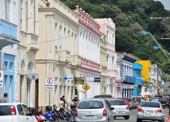 Centro histórico de São Francisco do Sul, litoral norte de Santa Catarina